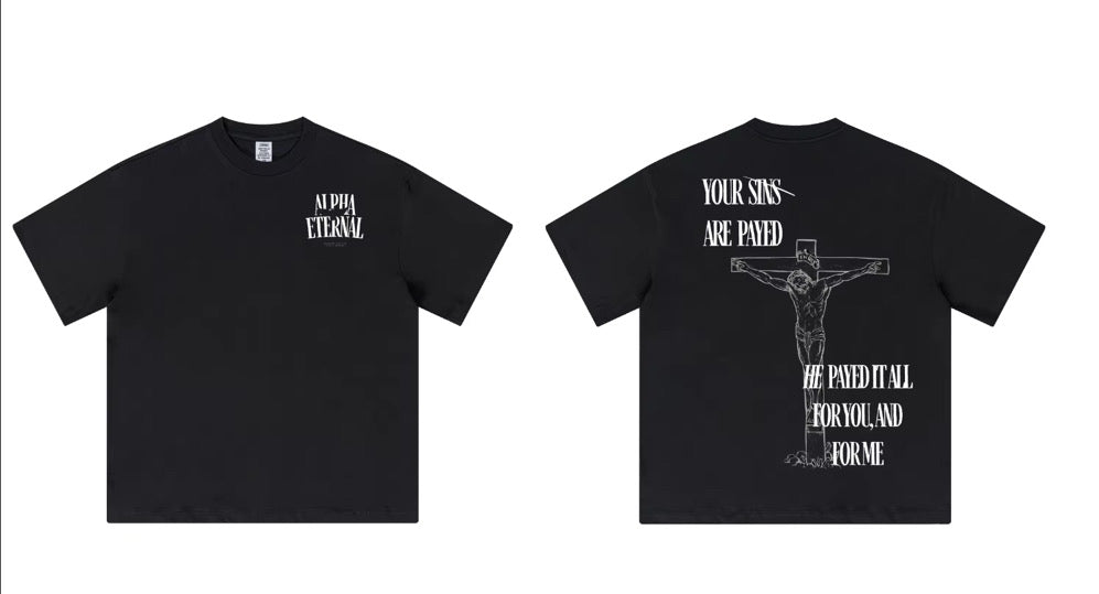 Your sins are payed-Black